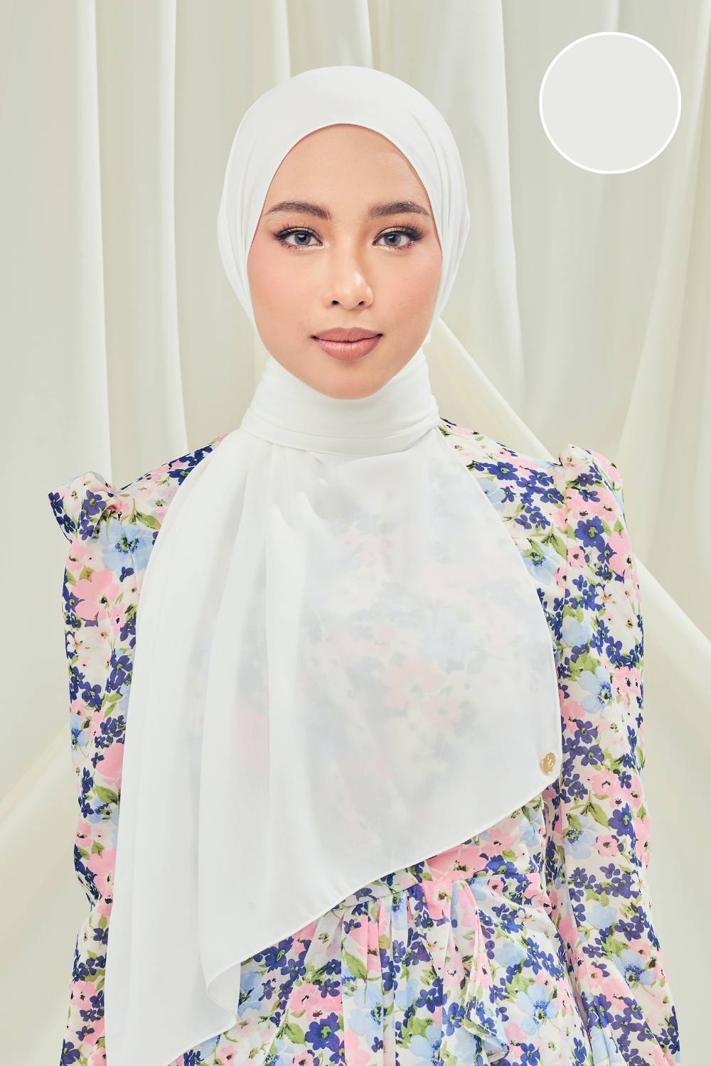 Petrascarves - Alyssa Basics Shawl (Pearly White)