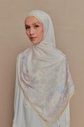 Petrascarves Blossom Raya Collection Shawl (Pastel Yellow)