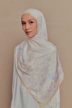 Petrascarves Blossom Raya Collection Shawl (Pastel Yellow)