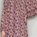 Eveline Midi Dress - Purple